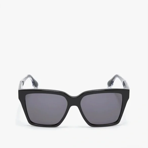 VICTORIA BECKHAM NEW Soft Square Frame Sunglasses In Black VB72S - Picture 2 of 7